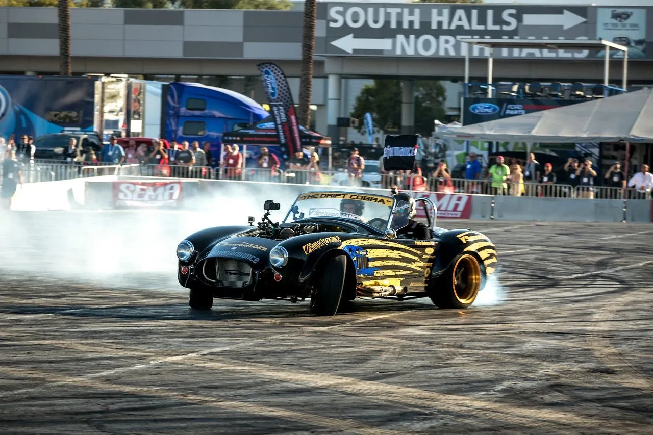 FROM TRACK TO THRILL - SUPERFORMANCE COBRA DRIFTERS IGNITE SEMA!