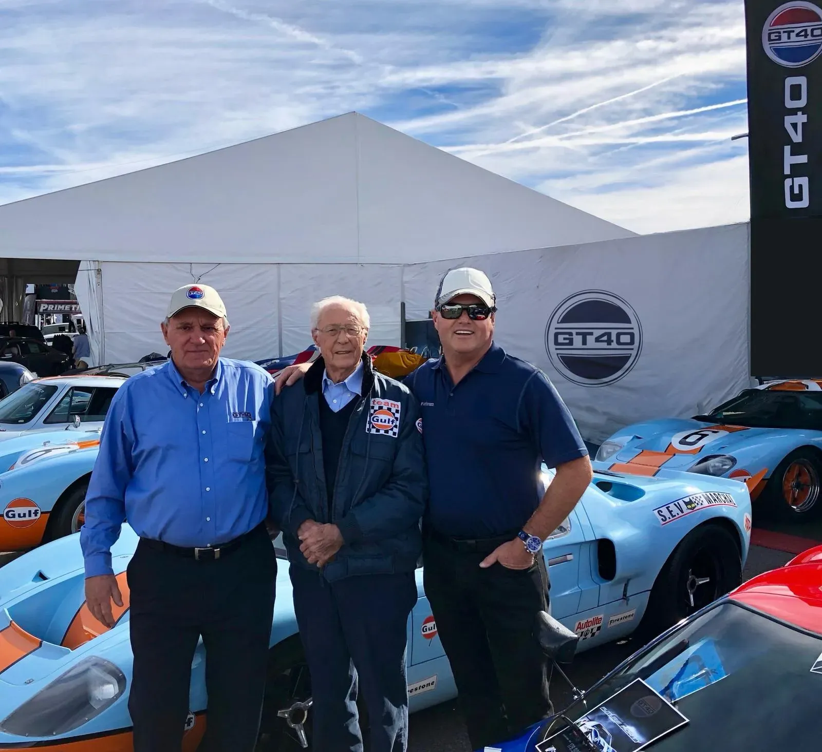 John Sadler (Left), John Horsman (Middle), Lance Stander (Right)